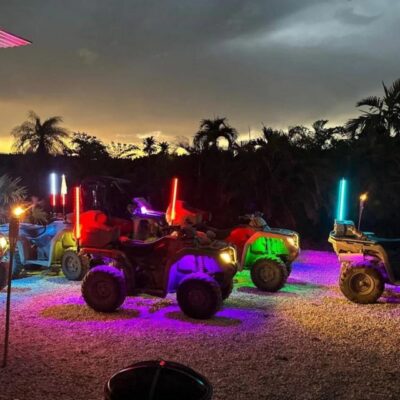 Miami Park Entrance Glow in the Dark ATV Riding Experience - Safety Briefing and Helmets: How Guides Make Night Riding Work