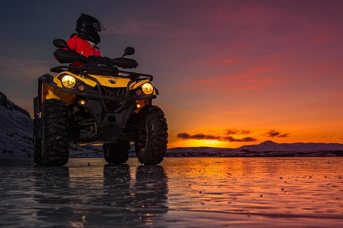 Midnight Sun ATV Adventure from Reykjavik - Where the magic happens: the Hafrafell and Úlfarsfell sky show
