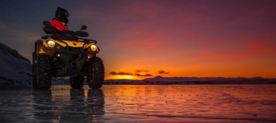 Midnight Sun ATV Tour - Weather, clouds, and light-rain surprises