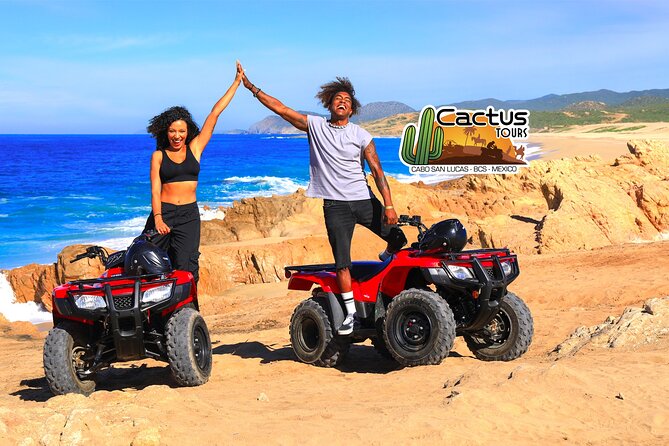 Migriño Beach and Desert ATV Tour in Cabo - Riding the desert canyons toward El Migriño River