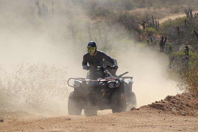 Migriño Beach & Dunes off-road Tour ATV - Inland Detour: dry riverbed trails and mountain views