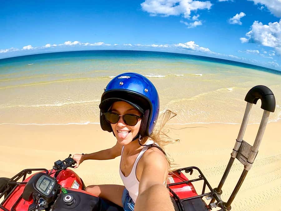 Moreton Island: Tangalooma ATV Quad Bike & Dolphin Feeding - Tangalooma Island Resort day pass: where the comfort is hiding
