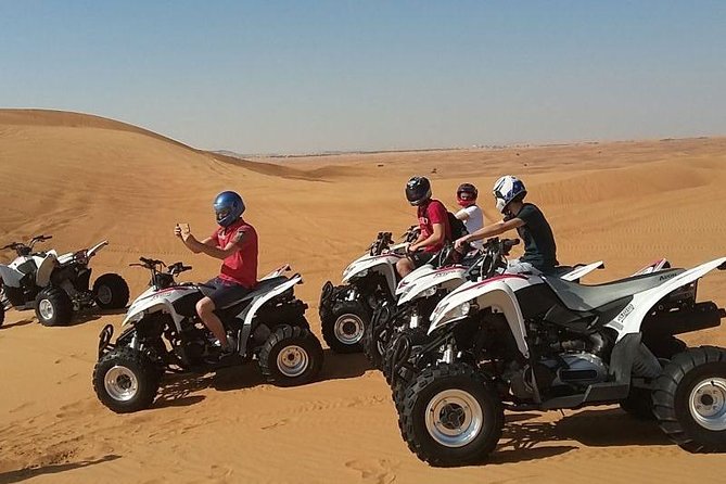 Morning Desert Safari With Quad Bike - The one catch: this is active and comes with a dress-code vibe