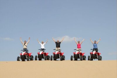 Morning Desert Safari with Quad Bike Tour Abu Dhabi - Camel farm stop: a quick look at camels in everyday Emirati life
