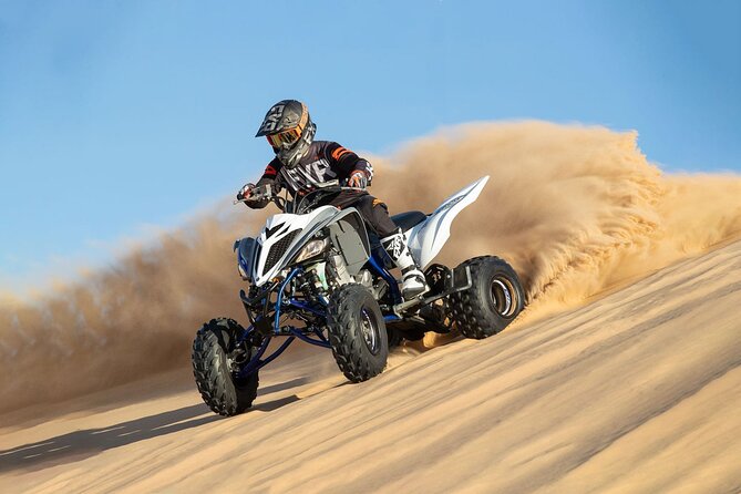 Morning Desert Safari With Quad Biking and Sandboarding - Key highlights you’ll feel fast