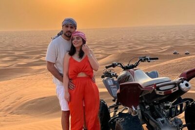 Morning Desert Safari With Quad Biking and Sandboarding - Quad biking in the dunes: thrill you can feel in your arms