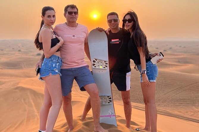 Morning Desert Safari With Quad Biking and Sandboarding - Sandboarding: where the tour becomes hands-on fun