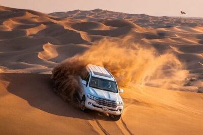 Morning Quad Biking & Red Sand Desert Safari , Camel Ride, Sand Boarding - Lahbab Dunes: The Setting That Makes Quad Biking Worth It