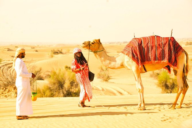 Morning Red Dunes Desert by Quad Bike, Dune Bashing, Camel Ride & Sandboarding - Group size and motion: the two practical realities