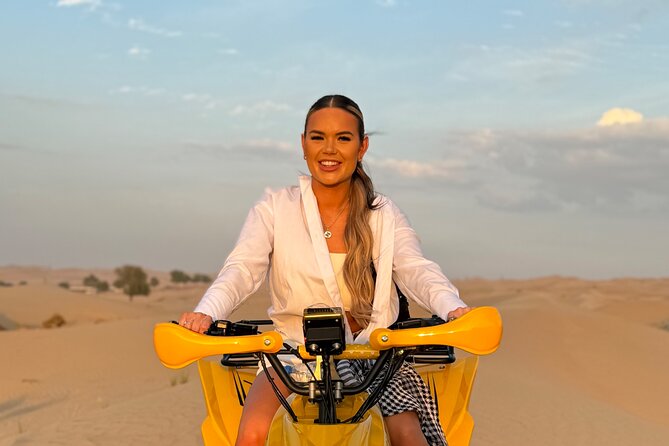 Morning Safari Dune Bashing ATV Bikes Camel Ride Sandboarding - Key Things to Know Before You Go