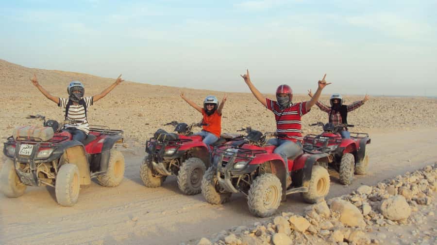 Morning Trip: Desert Safari Riding a Speed Quad Bike, Pickup - Quad Ride Across the Eastern Sahara: 25 km Each Way (and How Speed Actually Works)
