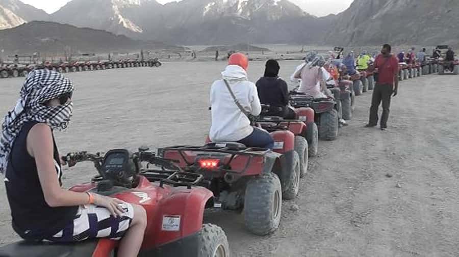 Morning Trip: Desert Safari Riding a Speed Quad Bike, Pickup - The Bedouin Village Break: Tea, Shisha, and What You’re Actually Signing Up For