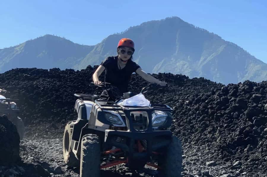 Mount Batur: ATV Quad Bike Black Lava & Sand Adventure - What the Off-Road Course Feels Like on Lava and Black Sand