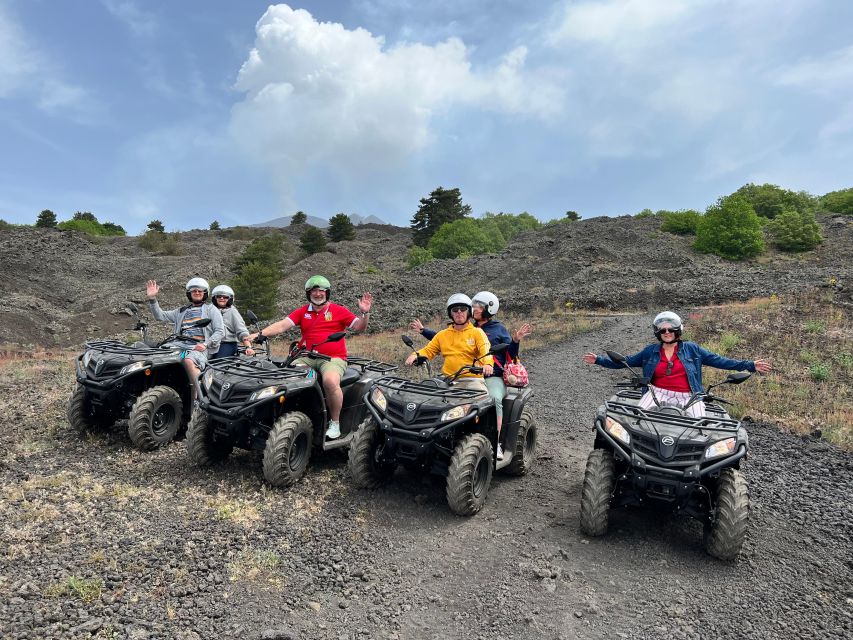 Mount Etna: Off-Road ATV Tour - Black volcanic sand plus pine forest: why the terrain keeps changing