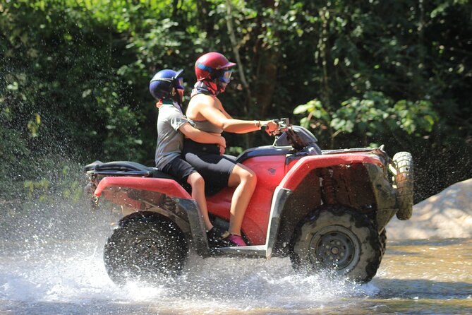 Mountain adventure tour on ATV or RZR in Puerto vallarta. - Stop 2 Rancho Mi Abuelo: Food, Water Pools, and Real Relax Time