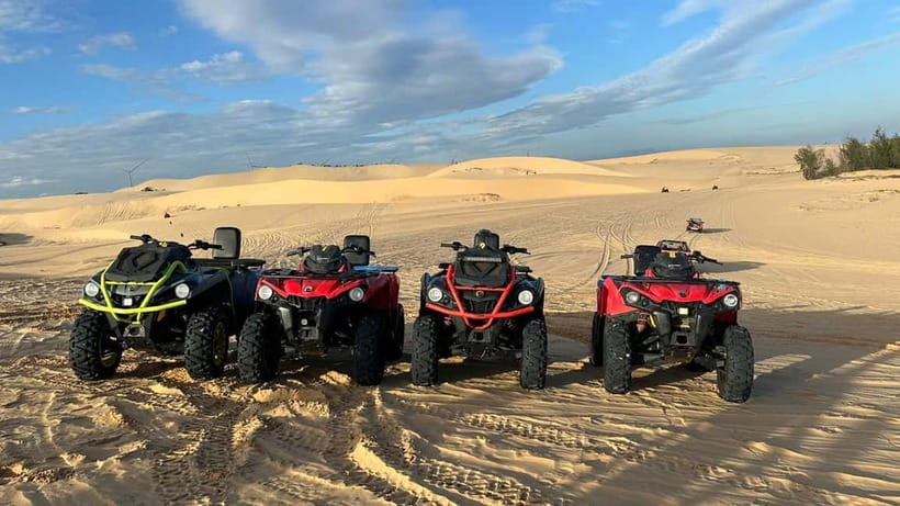 Mui Ne: Group Tour & Sunrise/Sunset Quad Bike Adventure - White Sand Dunes: The ATV Choice That Makes or Breaks the Experience