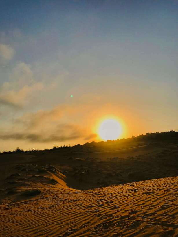Mui Ne: Sunrise or Sunset Jeep Tour & Quad Bike With Driver - White Sand Dunes at golden hour: the ATV thrill you’ll actually remember