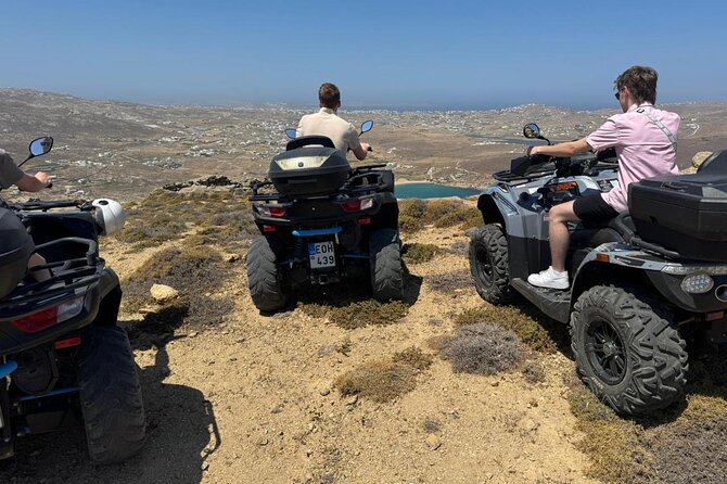 Mykonos Safari Quad Adventure Tour - Stop 3: Ftelia Beach (Northern Mykonos) for a Proper Coast Hour
