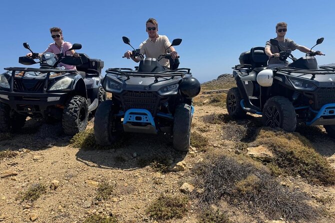 Mykonos Safari Quad Adventure Tour - Stop 4: Tragonisi Viewpoints on Dirt Roads Toward Seals and Distant Islands