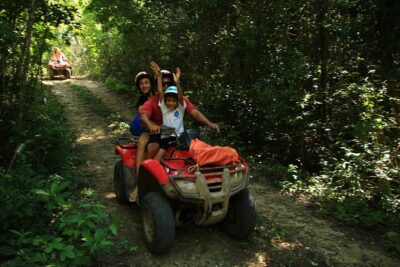 Mystic Adventure Atv and Cenote Experience from Tulum - Five zip lines (including a 1 km line into an open cenote)