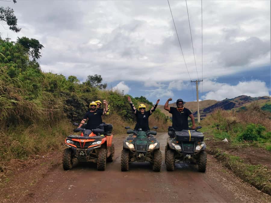 Nadi: Quad Bike ATV Off-Road Adventure Tour with Transfers - Back down into Nadi town, with winding tracks and a final beach run
