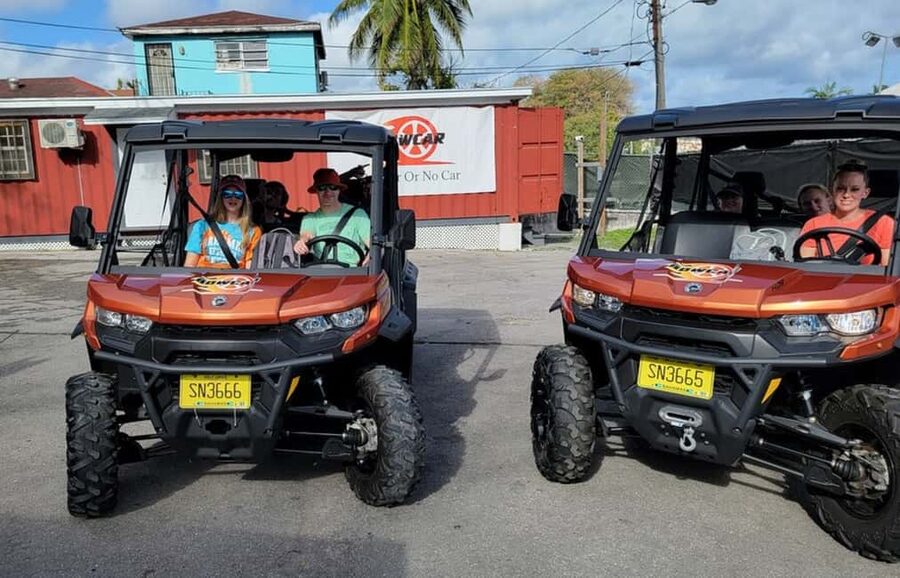 Nassau: 6-Seater Buggy Rental - The Open Front Window Trick (And Why Music Helps)