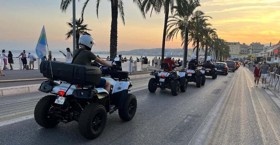 NICE BY ELECTRIC QUAD:panoramic tour from Nice - Why an electric quad is a smart way to see Nice