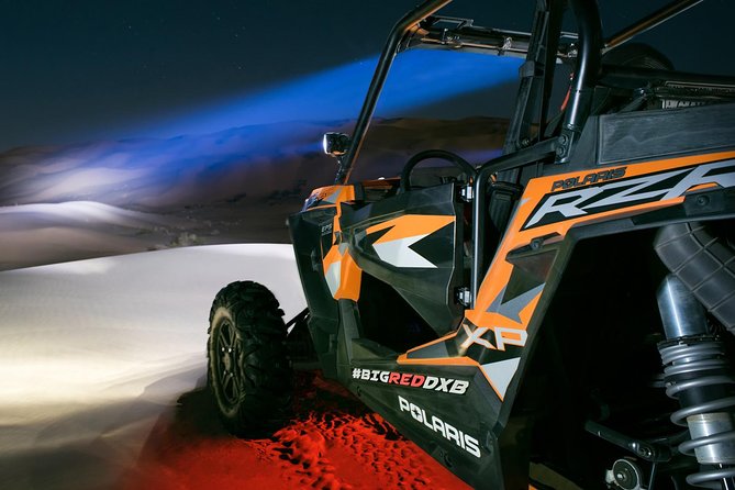 Night Raid Buggy Tours | 1-4 Seats | 2 Hours | - The Ride Itself: About 55 km of Rugged Dunes