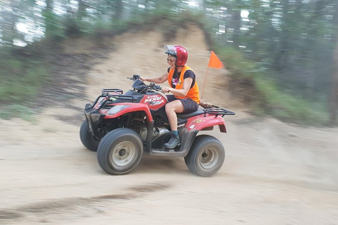 Noosa Quad Bike Tours - The practice track: where first-timers get their bearings