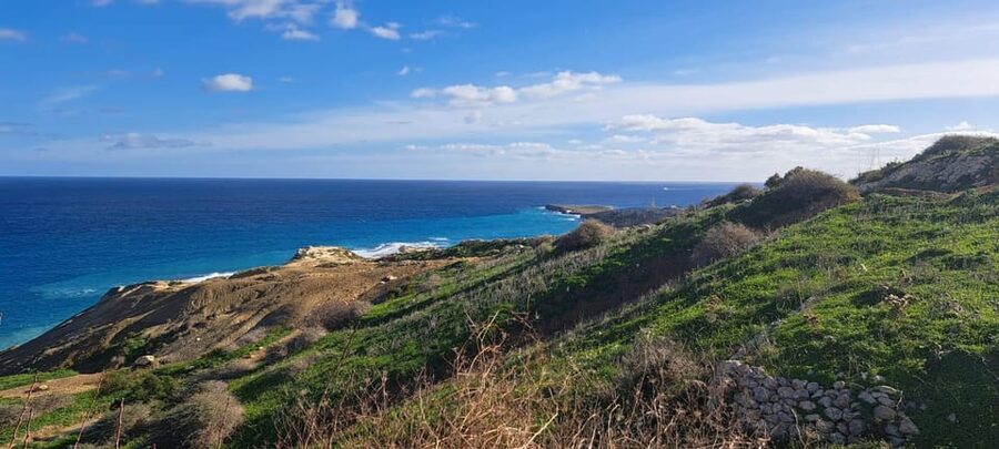 North Malta: Quad Bike Tour with Scenic Land, Sea & Swimming - Armier Bay swim stop: optional, timed, and very worth packing for