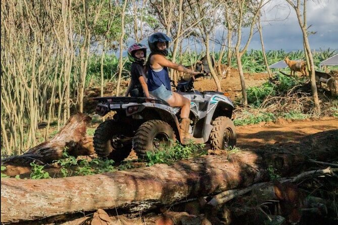 Oahu Beachfront ATV Adventure and Farm Tour - Stop 1 on the North Shore: oceanfront farm acres and the Kapukapuakea story