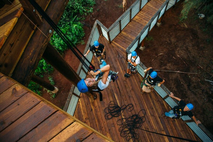 Oahu: North Shore Zip Line Adventure with ATV and Farm Tour - The Course Beyond Straight Flights: Rappels, Sky Bridges, Boardwalks, and Surprises
