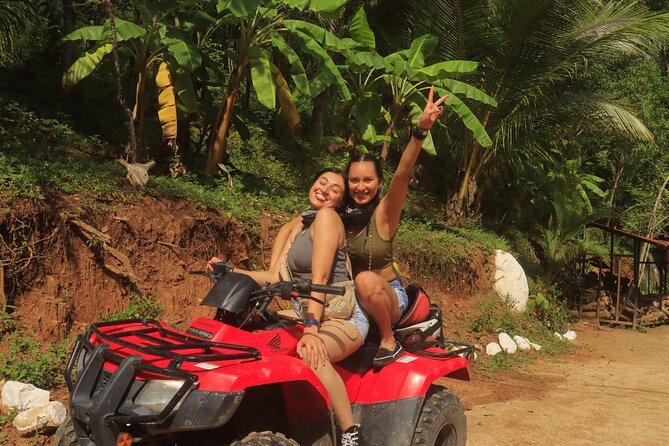 Off-road ATV-QUAD tour in single and double seats - Stop 2: Río Cuale and the Coyote viewpoint, then a short off-road stretch