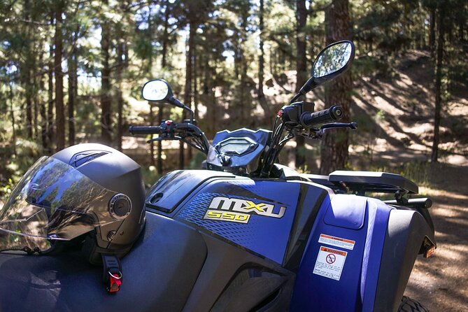 Off-Road Quad Tour from Woodlands to Volcanic Heights - Gear and included comforts: snacks, water, helmet, jacket