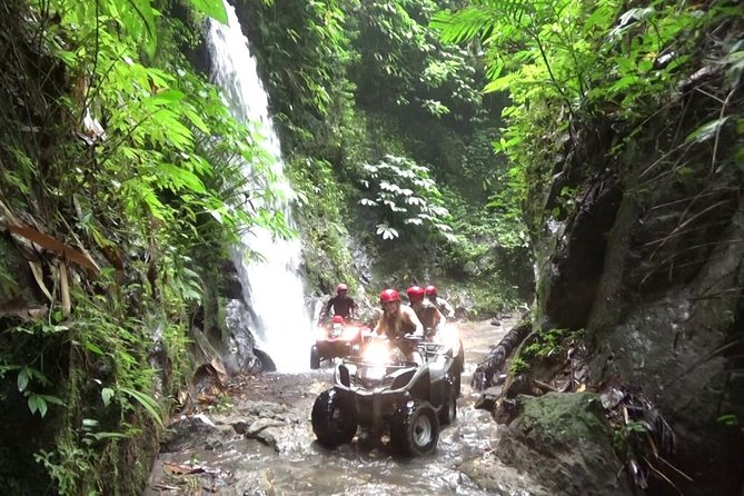 OFFICIAL ATV KUBER - Tunnel, Waterfall, Rice Field, River, Jungle - Lunch in a local place, then back to the starting point