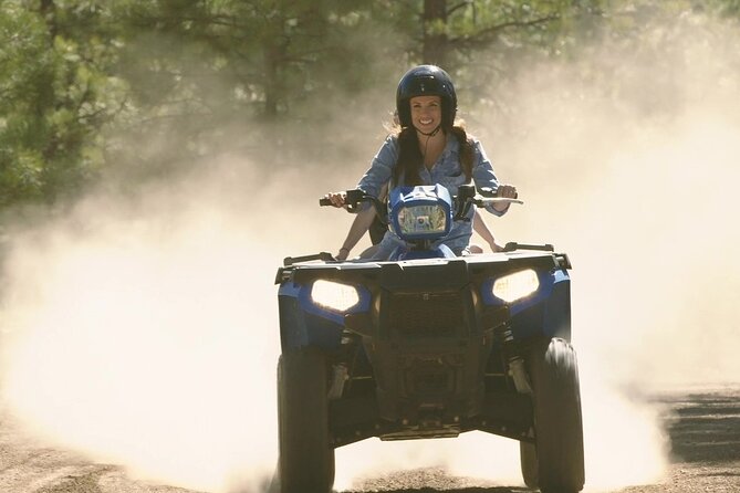 One Hour Guided ATV Ride in Utah - Quick snapshot: one hour, guided ATV, Bryce rim views