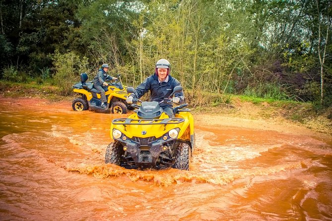 One hour quad ride between Nantes and La Baule - The one-hour quad route: wet and dry trails with real technical moments