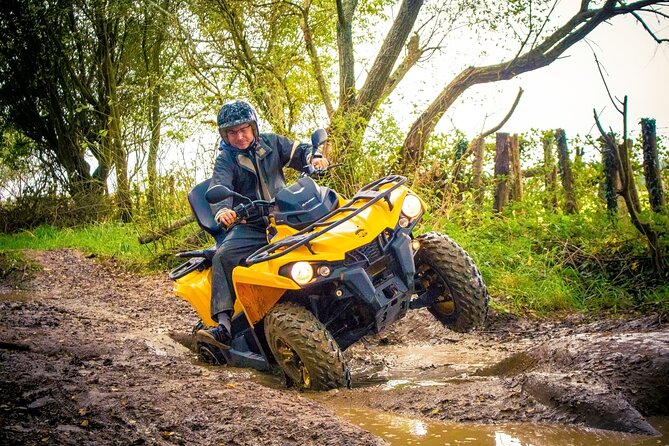 One hour quad ride between Nantes and La Baule - What you’ll feel on the machine: water crossings, raised wheels, and controlled thrills