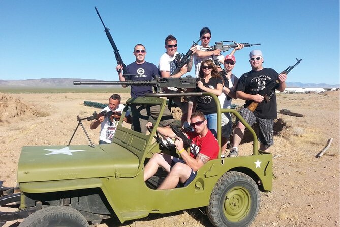 Outdoor Shooting Experience from Las Vegas with Optional ATV Tour - What the Mohave Desert shooting session feels like