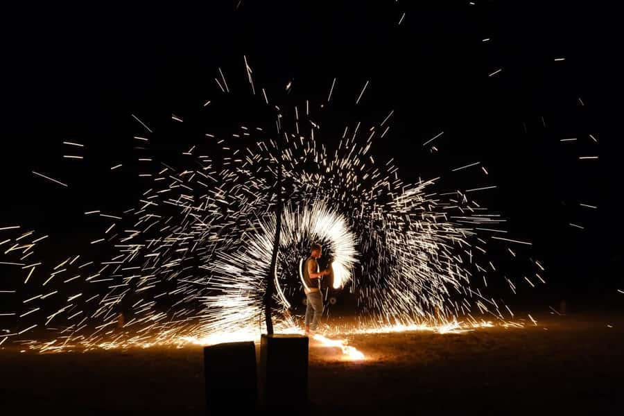 package: Agafay dinner, Sunset, show , Quad or Camel Ride - Sunset camp flow: photo stops, a pool break, and campfire music