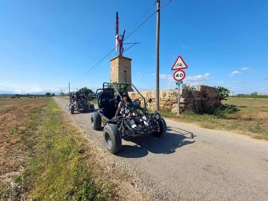 Palma de Mallorca: 2-Seater Buggy Adventure - Buggy driving rules: licenses, swapping drivers, and real-world limits
