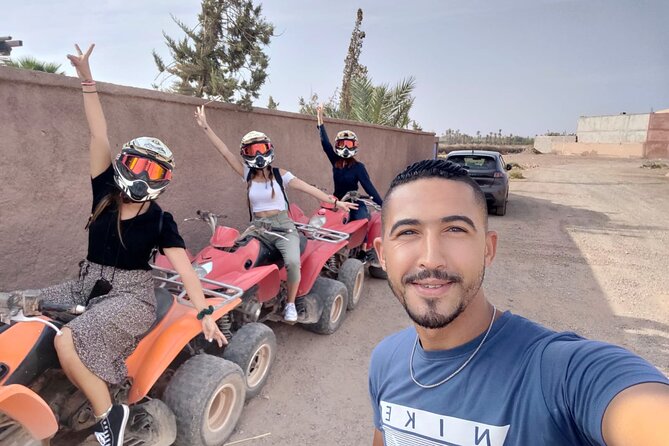 Palmeraie Quad Bike & Traditional Moroccan Spa - Pickup, Drive, and First Safety Checks in Marrakech