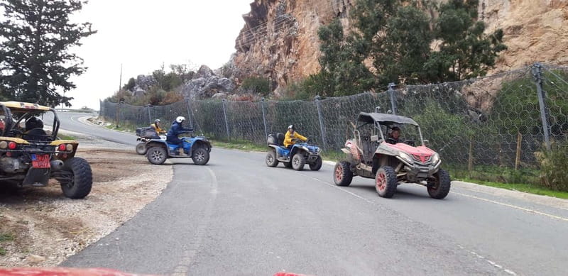 Paphos: Beach and Mountain Buggy Safari - Geroskipou beach to Mandria: the coastal leg you’ll talk about later