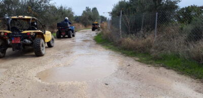 Paphos: Seaside and off Road Buggy Safari - Driving an Automatic Buggy: The Main Event
