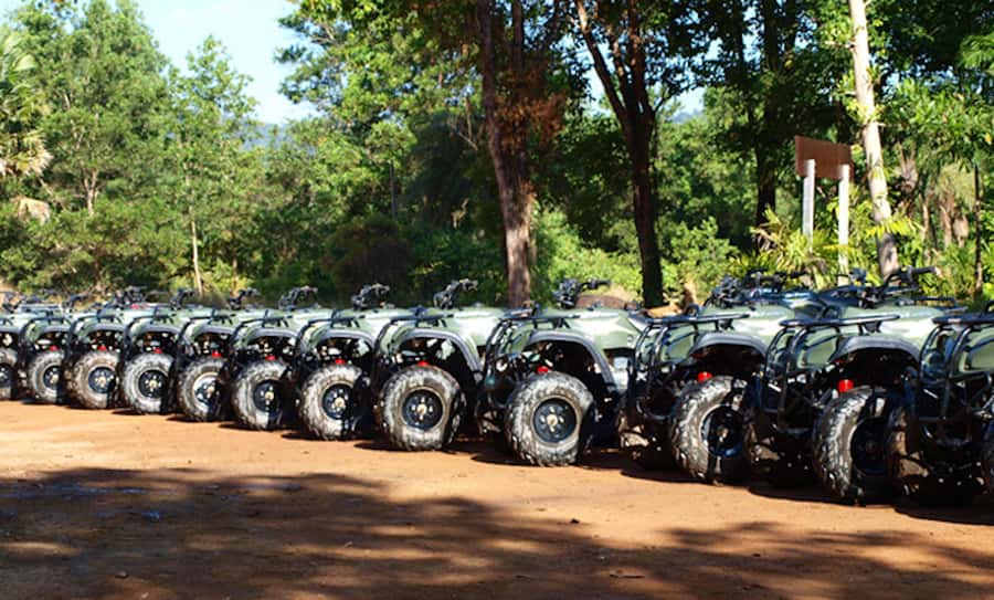 Phuket: ATV Mangrove Jungle & Hidden Beach Tour - Optional extras: rope bridge and flying fox for the thrill layer