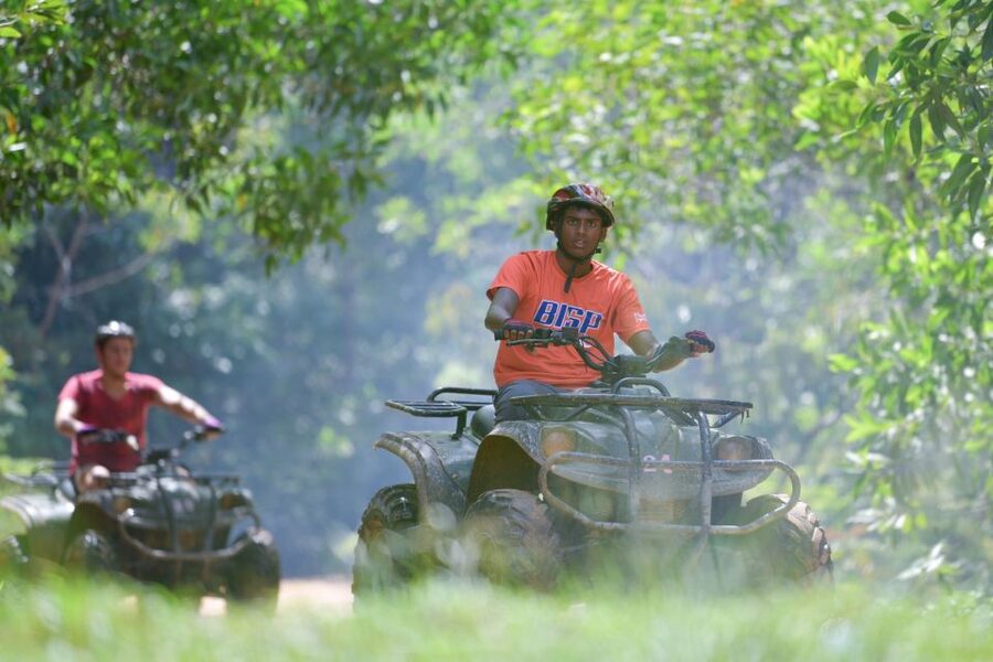 Phuket: ATV Mangrove Jungle & Hidden Beach Tour - The jungle route: rugged tracks, plantations, and mangrove jungle
