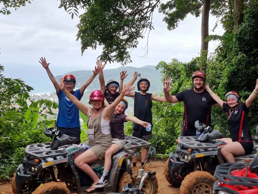 Phuket: ATV Tour with Sea Views and Big Buddha Temple - The sea-view viewpoint and swing stop: where the ocean shows up