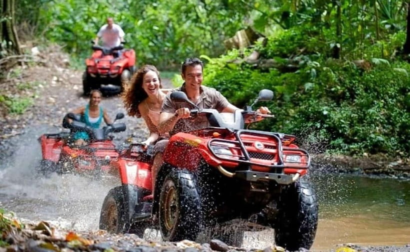 Phuket: Bamboo Rafting & ATV Ride (Optional) - Elephant bathing and temple-like photo moments: possibly included, but treat it with your ethics filter