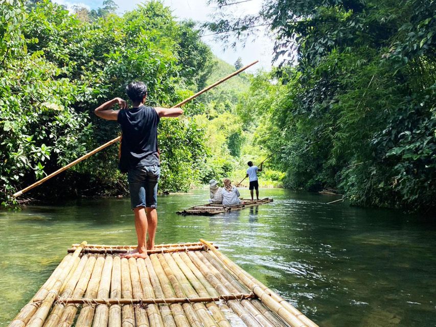 Phuket: Bamboo Rafting, Monkey Cave, and ATV Option - ATV ride and jungle waterfall walk: the adrenaline, then the reset