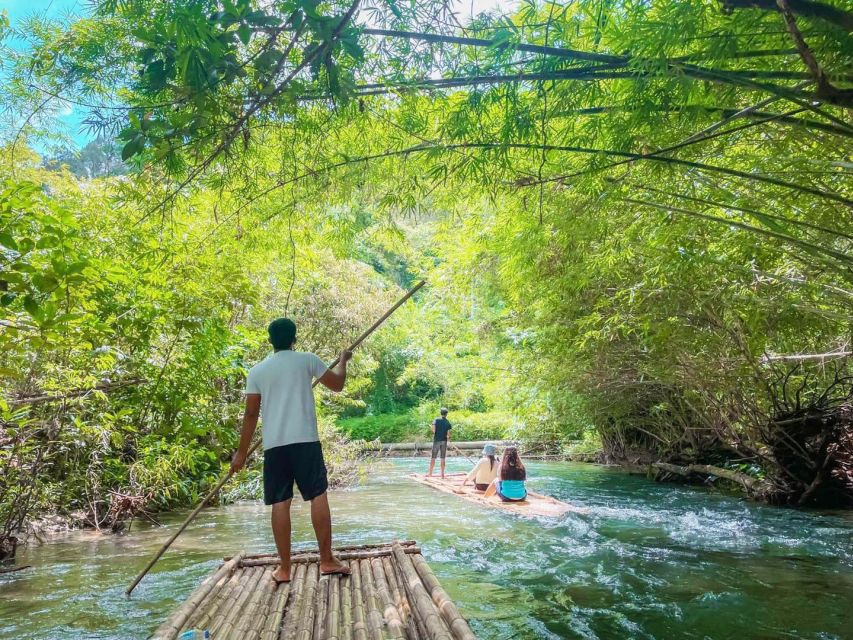 Phuket: Bamboo Rafting, Monkey Cave, and ATV Option - Suwankuha Temple (Monkey Cave): respectful rules and cheeky monkey moments